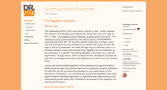 Desktop Screenshot of pagerank.suchmaschinen-doktor.de